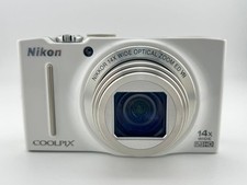 Nikon COOLPIX S8200 White Digital Camera 16.1MP 14x Optical Zoom