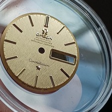 Omega constellation dial ,oro solido 18k,cal 751 ,ref.168.045