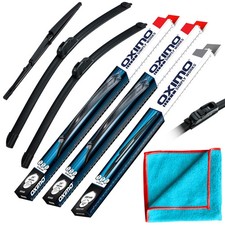 Oximo Front+Heck Scheibenwischer für Fiat Bravo  1 I 182 Fließheck 1995-2001