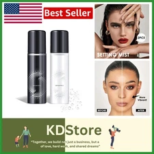 2PCS Makeup Setting Spray Set Waterproof & Hydrating Long-Lasting Fixing Spray