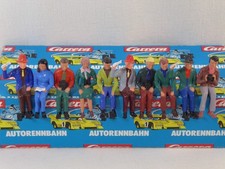 "Carrera" 132 / 124 REPRO - 10 Figuren sitzend - SEHR GUT! (SO7192-4)