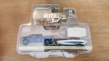 Greenlight CHASE HITCH  TOW 2015 FORD F-150 PICKUP  BOAT WITH TRAILER  COVER