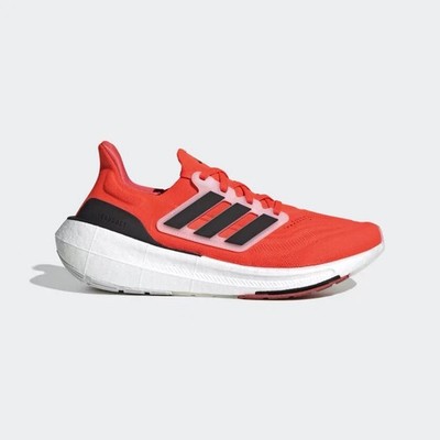 Adidas Ultraboost Light Running Shoes Solar Red Black White HQ6341 Men's  NEW