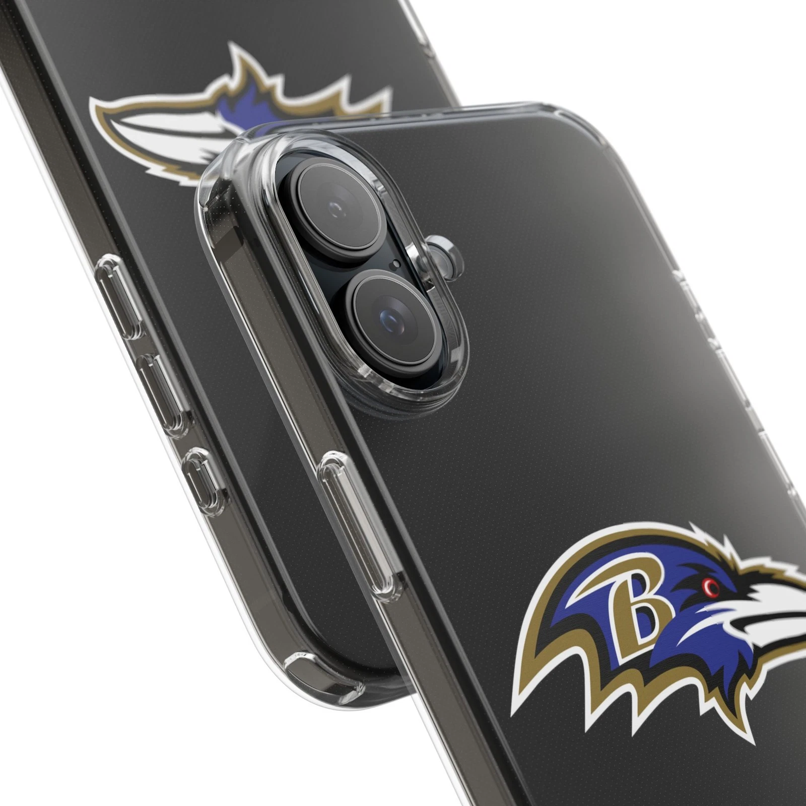 Baltimore Ravens Clear Phone Case for iPhone