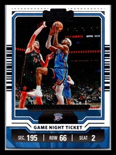 2023-24 Panini Contenders #11 Shai Gilgeous-Alexander Game Night Ticket Thunder