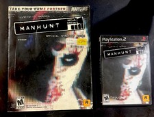 Rockstar Games Manhunt Sony PlayStation 2 NTSC-U/C 2003 M/ Strategy Guide
