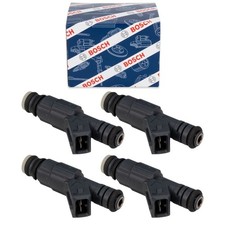 4x BOSCH Einspritzventil für BMW 3er E30 E36 316i 318i M40 M43 13641731357