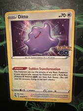 Ditto 053/078 Pokemon GO Holo Rare Pokemon Card NM
