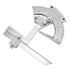 Universal Bevel Protractor 0-320° Angle Measuring Ruler Tools❀