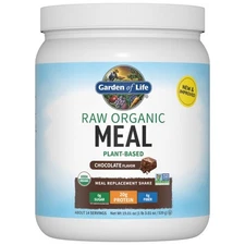 RAW Organic Meal Replacement Shake, Chocolate, 19.01 oz (539 g)
