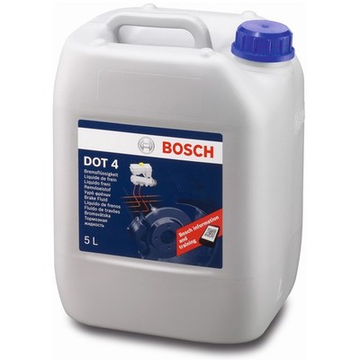 Bosch Bremsflüssigkeit DOT 4 5L 5000ml Brake Fluid Auto Motorrad NFZ
