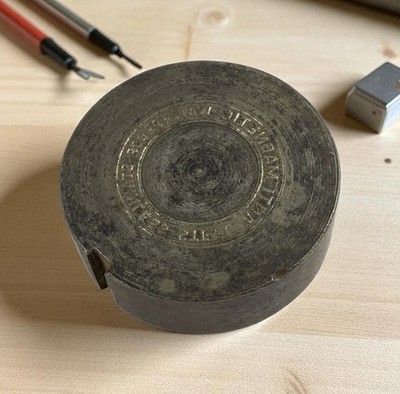 Indian Vintage Old Iron Stamping Dye / Seal   Unique Old Collectible Dye G46-757