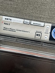 Halo 2 Limited Edition Steelbook DNSB Microsoft Xbox NS Graded WATA 9.8