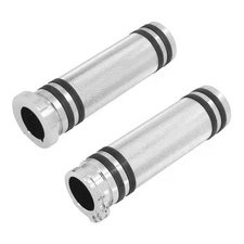 HDBUBALUS Motorcycle 1" Hand Grips Handlebar Grips Fit for Harley Sportster T...