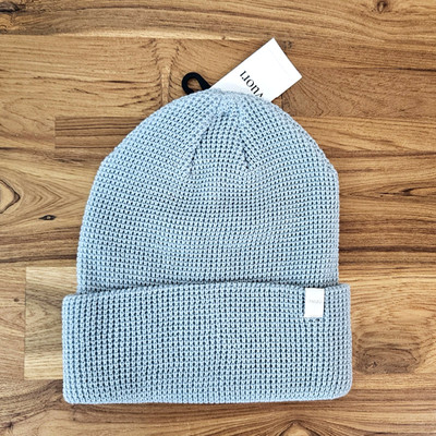 Vuori Alpine Waffle Beanie, Blue Haze, Unisex One Size, NWT