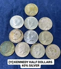 (11) KENNEDY HALF DOLLARS | 40% SILVER | LOT Z-50