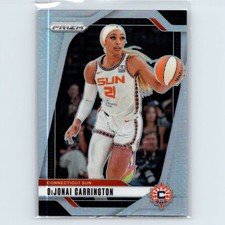 2024 Panini Prizm WNBA Dijonai Carrington #118 Silver Prizm Connecticut Sun