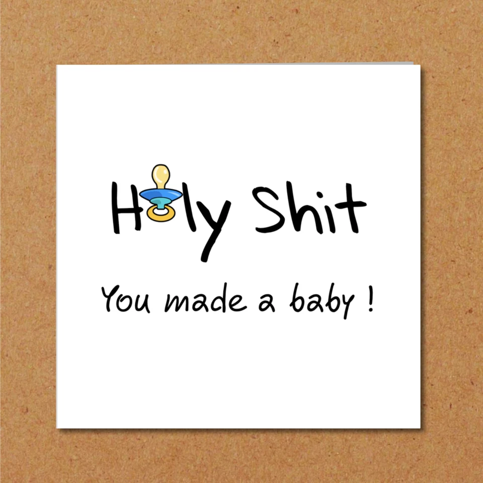 SWIZZOO New Baby Congratulation Card Mum Mother Mummy Child Birth Boy Girl Funny - Image 3 of 4