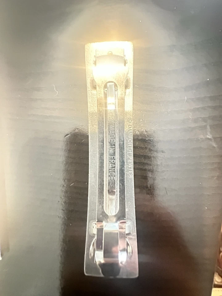 Danforth Wild Rose Large Barrette - Image 3 of 4