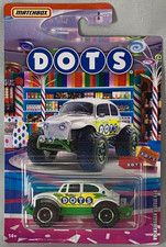 Matchbox 2020 Candy Series Volkswagen Beetle 4x4 DOTS White