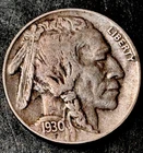 1930 S Buffalo Nickel US Coin 1930S Full Date Full Horn XF San Francisco Mint
