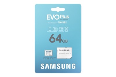Samsung EVO Plus Micro SD 64GB 128GB High Speed Speicherkarte mit Adapter