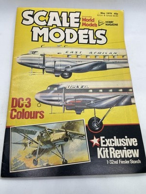 Scale Models Magazine May 1979 Issue DC3 Colours Exclusive Kit Review MAP