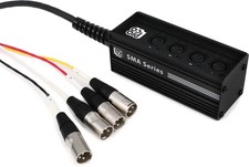 Pro Co SMAST 4-channel XLR Drop Snake - 50