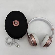 Beats Solo3 Rose Gold On-Ear Headphones Wirel...