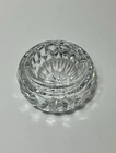 Vintage Waterford Crystal Cut Ashtray 3” Heavy Lead Crystal  Signed