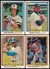 1981 Donruss - You Pick Complete Your Set #221-440 (F78)