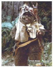 Paploo Ewok Official Pix 8x10 Licensed Photo Star Wars Celebration E2