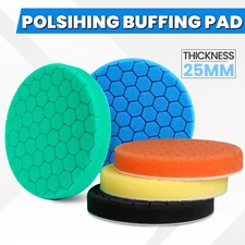 3/5/6/7 Inch Hex Logic Sponge Foam Buffing Pads Polishing Pad for RO DA Polisher