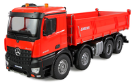 RC LKW MERCEDES-BENZ Arocs Muldenkipper 8X4/4 4WD 50Cm 1:18 RTR ROT Amewi 22693