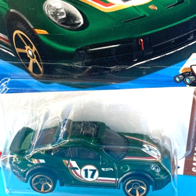HOT WHEELS 2025 PORSCHE 911 RALLYE DARK GREEN 154/250 HYW87 SAFARI