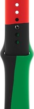 Genuine Apple Watch Black Unity Sport Band 38mm 40mm 41mm Series 4 5 6 7 8 9 SE