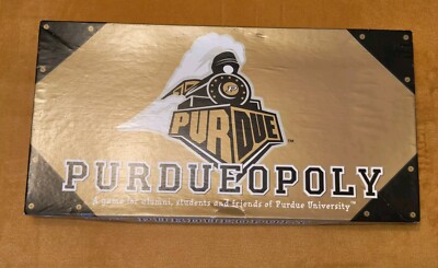 Seltenes Purdueopoly USA Brettspiel University College Monopoly Top Zustand 