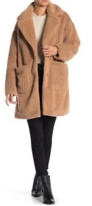 tan teddy bear coat