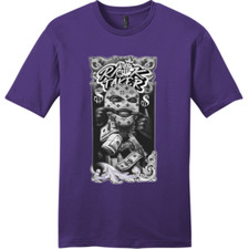 NEW Art Society RISK TAKER NEW PURPLE Tee Shirt SMALL-4XLARGE MADE IN USA