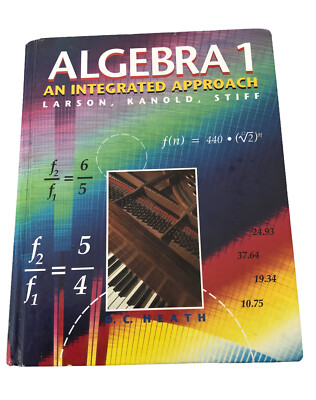 Algebra 1 An Integrated Approach