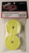 DER-BB-DFY	DE Racing Borrego Buggy Wheels for Team Durango DEX210 Front, Yellow