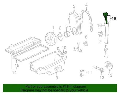 Tapa de llenado de aceite de motor genuino GM 1993-1999 Chevrolet Pontiac Cavalier 10192502 Foto 2 de 2