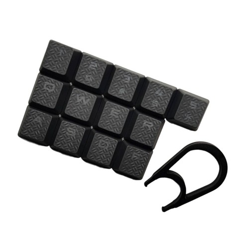13PCS Textured Backlights Keycap Set for K70 RGBK70 K95 K90 K65 Enhances Grip - Photo 10/11