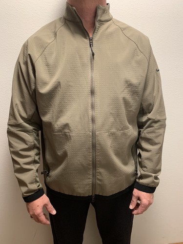 Nike Sphere Pro Men's Brown Golf Jacket Large.Style 56323 | eBay