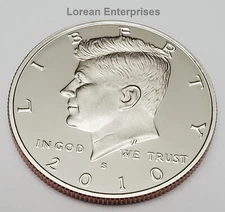 2010 S Kennedy Half Dollar CLAD ✼PROOF✼ BU