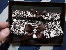 Double Garter Set Wedding His  Hers New  