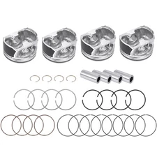 Engine Piston & Pin & Snap Ring Kit For 2010-2019 Hyundai Sonata Kia Optima 2.4L