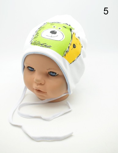 Baby Boy Hat Tie Up Cap Toddler Infant Spring Lace Up Hat Cotton - Picture 11 of 61