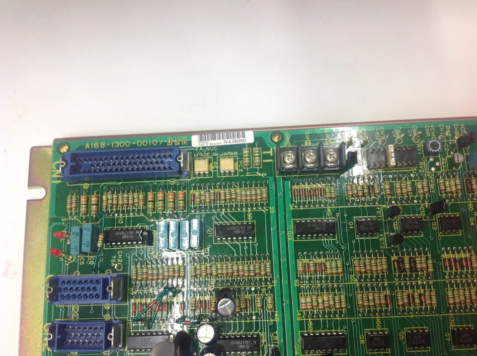 通用电气 FANUC A16B-1300-0010 03B 电源板 N438090 全新 带外壳 穿过盒 — 第 3/4 张图片