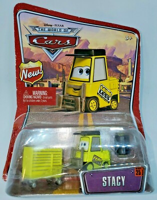 Stacy #25 The World of Disney Pixar Cars rough edges Pin hole bubble coming off